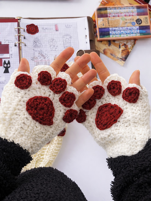 Mitaines "Pattes de Chat"